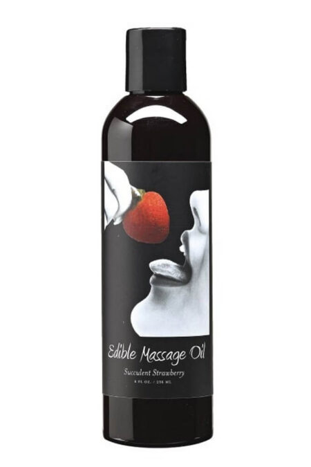 Edible Massage Oil in Strawberry