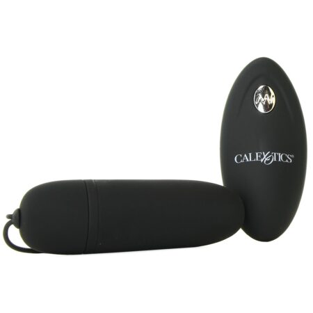 Silicone Remote Bullet Vibe in Black