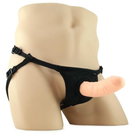 6.75" Hollow Strap-On and Harness Everlaster Wishbone