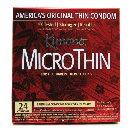 24 pack MicroThin Condoms