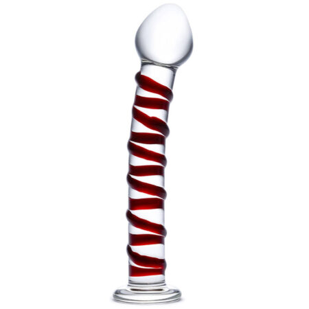 glas 8 Inch Mr. Swirly Dildo