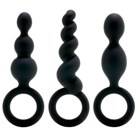 Satisfyer Booty Call Plugs in Black