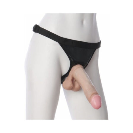 Vac-U-Lock ULTRASKYN Cock With Ultra Harness - 8 Inch