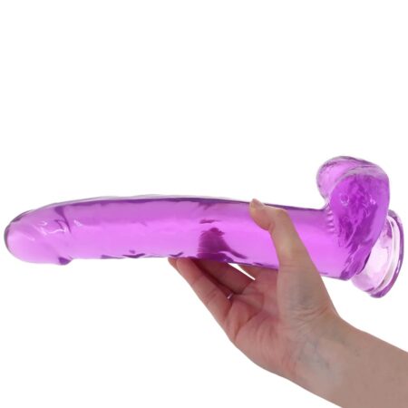 10 Inch Jelly Dildo in Purple Size Queen