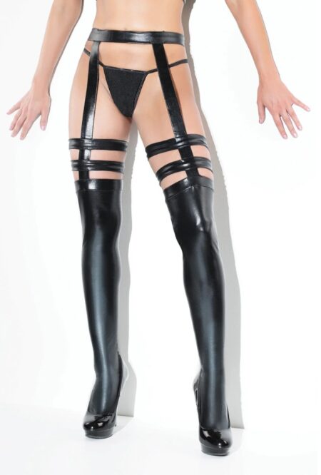 OS Coquette Sheer Thigh High Stockings