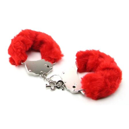 Fetish Fantasy Furry Cuffs in Red