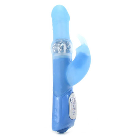 Silicone Jack Rabbit Vibe in Blue